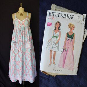 Lilly Pulitzer custom coral lattice vintage crochet lace mod tunic dress Maxi